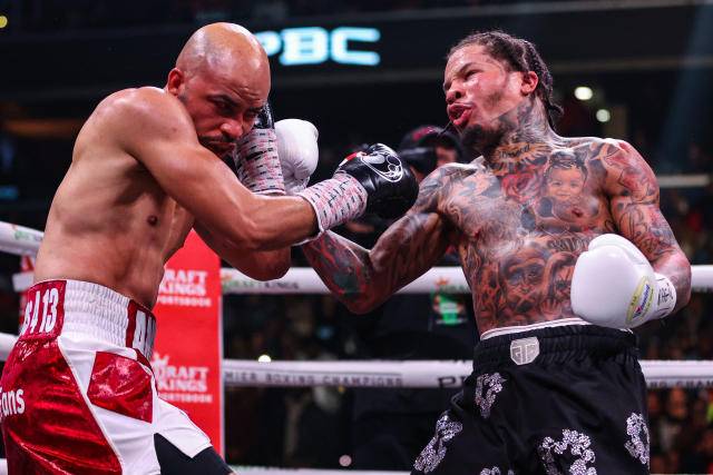 Gervonta Davis forces Hector Luis Garcia to quit on stool after eight rounds