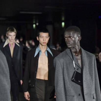 Simplicity, bare torsos and fine tailoring at Men's Fashion Week in Milan