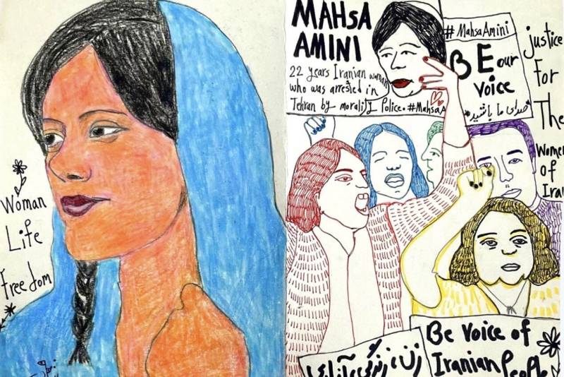 Virtual Exhibition Features 50 Artists Who Are Protesting the Humanitarian Crisis in Iran