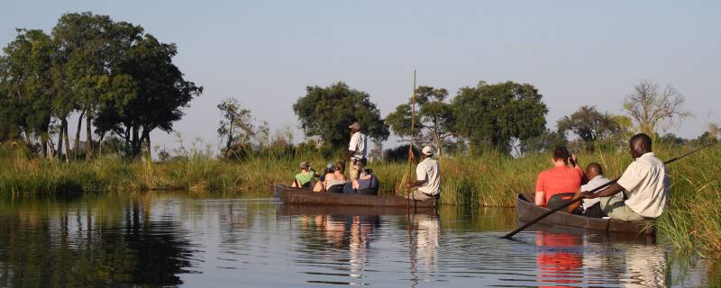 Botswana - Traditional Mokoro Boat