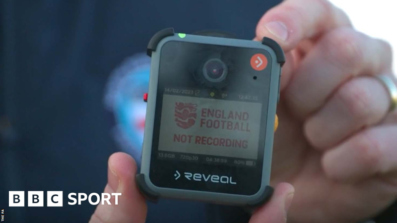 FA announces bodycam trial for grassroot referees