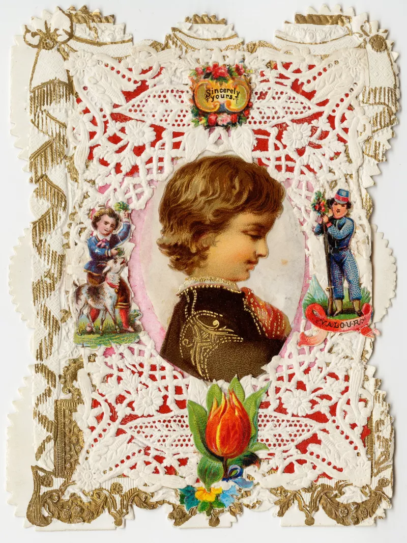 A brief history of (charming and mean) Valentine's cards | V&A