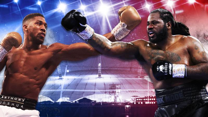 Anthony Joshua vs Jermaine Franklin