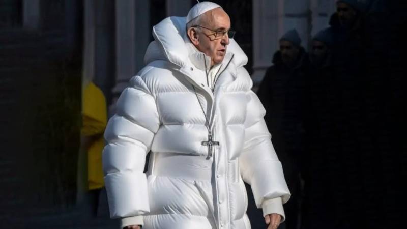 What Pope Francis' AI puffer coat says about the future of fashion