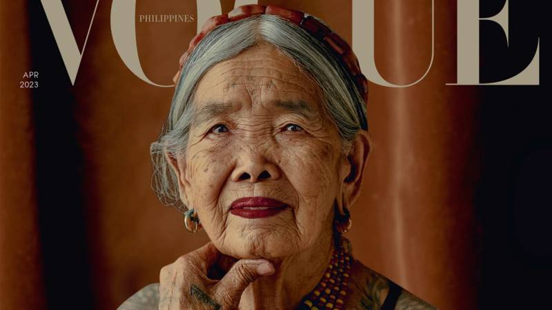 Checkout Vogue's oldest ever cover model