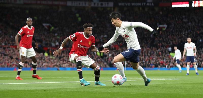 Tottenham 2-2 Man Utd:fightback was driven by 'anger' - Son