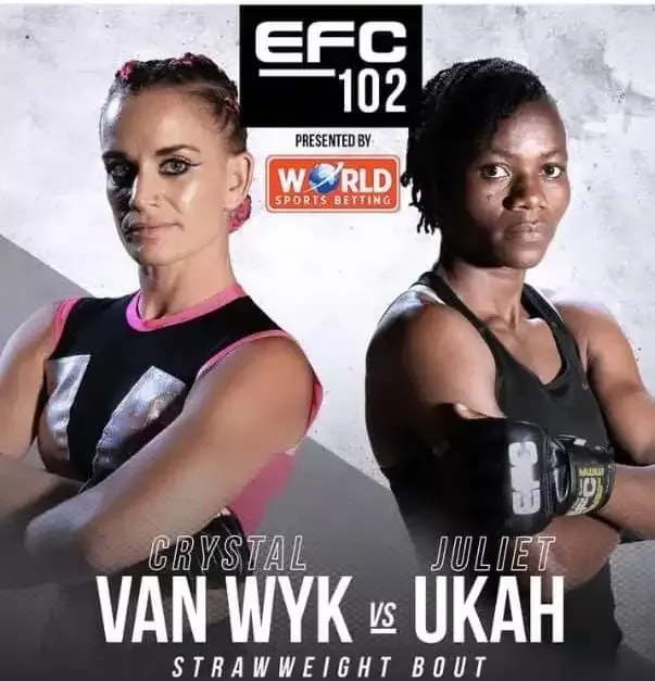 Ukah Juliet vs Crystal Van Wyk