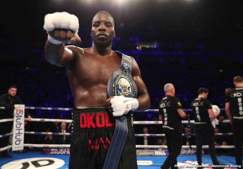 Lawrence Okolie making a move into the new bridgerweight division 