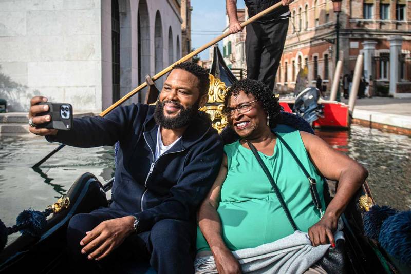 Anthony Anderson and Mama Doris 