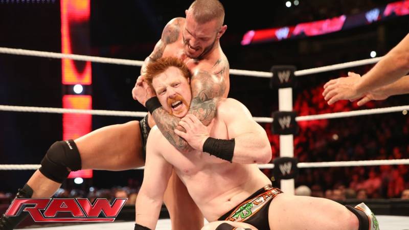 Sheamus vs. Randy Orton