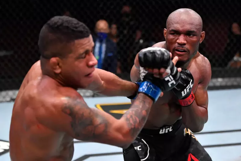 Kamaru Usman on Khamzat Chimaev: “Cut the f******g weight and come fight”