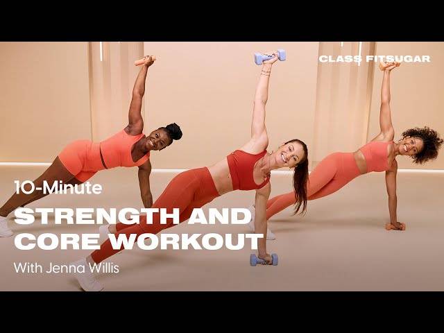 POPSUGAR - 10-Minute Sweat Core Workout With Weights