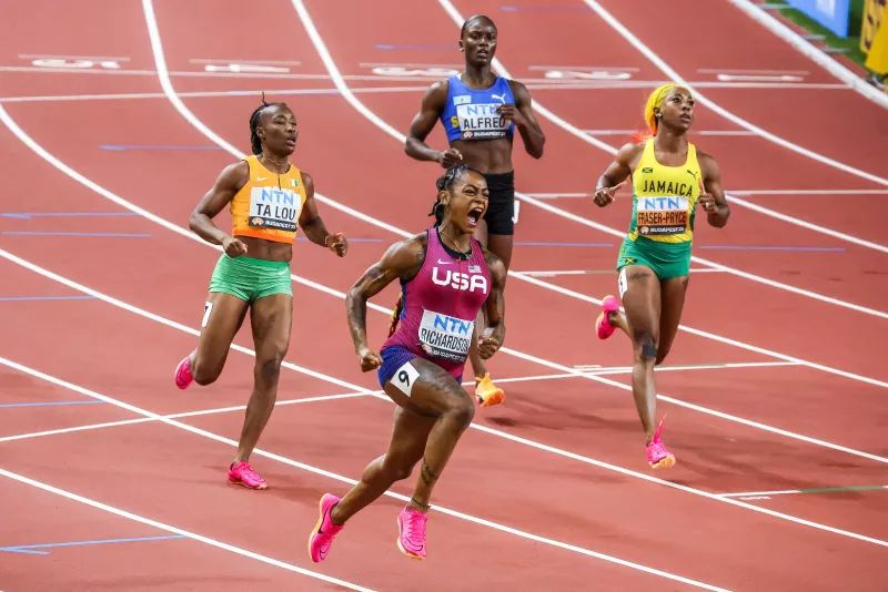 Sha'Carri Richardson wins 100m world champion