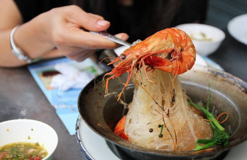 Bangkok's Legendary Crab Glass Noodles 