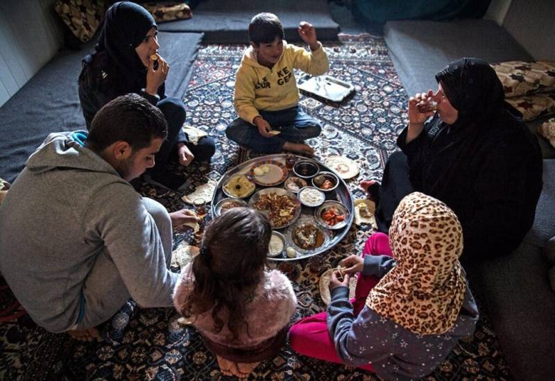 Food Inside Syrian Refugee Camps