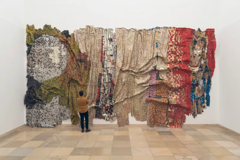 El Anatsui – 'When you unite things, their power keeps growing'