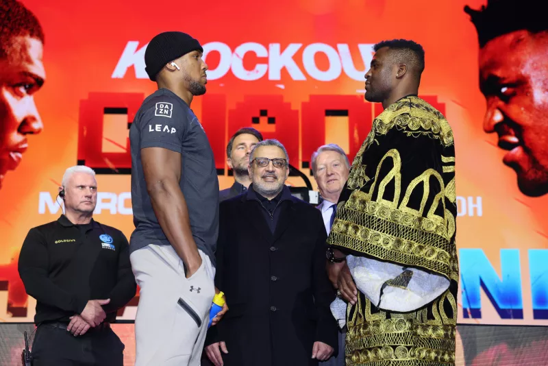 Anthony Joshua vs. Francis Ngannou: Face Off