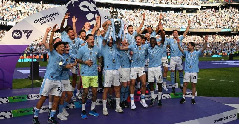 Manchester City win fourth-straight Premier League title