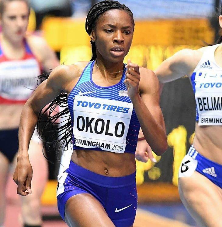 Courtney Okolo - Unsponsored Olympic Gold Medalist 