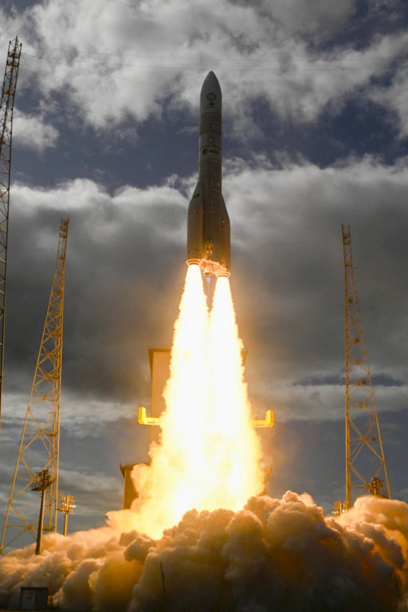 Europe's Ariane 6 rocket launches for 1st time