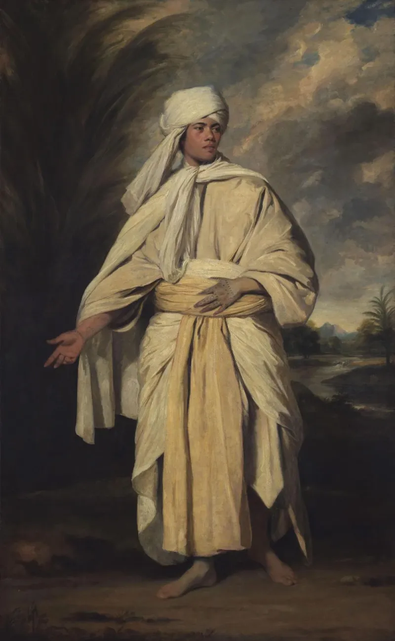Sir Joshua Reynolds’ spectacular Portrait of Mai (Omai).