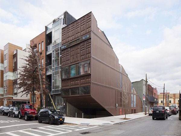 Architectural Digest - NYC Townhouse Made From 18 Shipping Containers