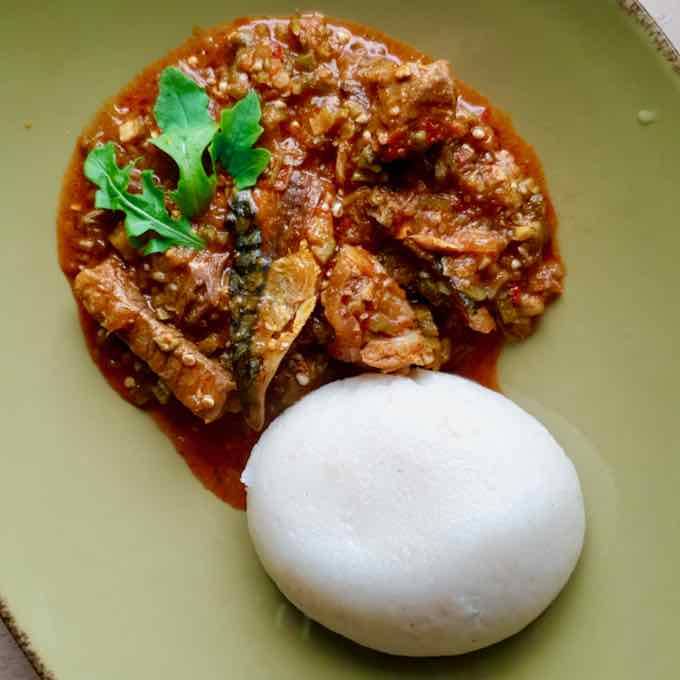 Ghanaians Try Each Others Okra Stew