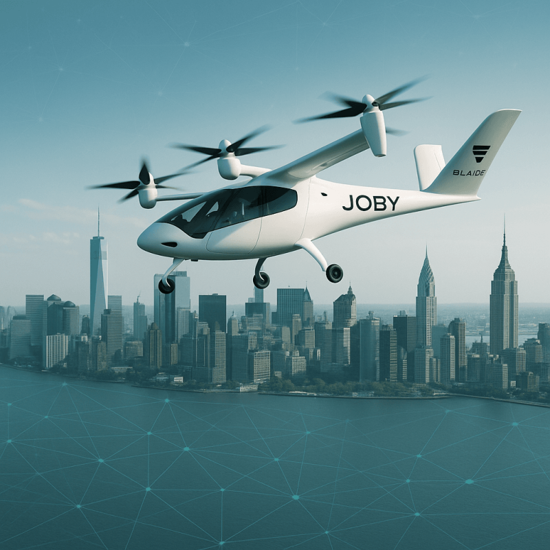 Joby to Buy Blade's Helicopter Ride-Share Business