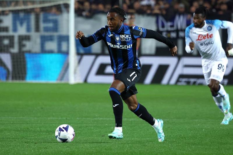 Atalanta president in London to meet Lookman, negotiate