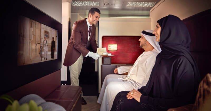 Etihad - three bedroom First Class suite
