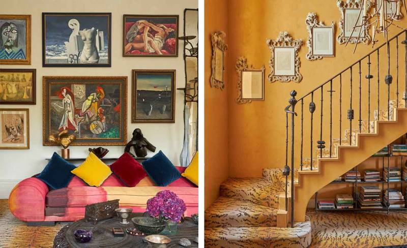 Step Inside Pauline Karpidas’ Eclectic London Home Featuring Magritte, Dalí, Picasso, Warhol & More