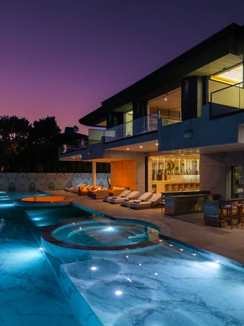 Concrete MALIBU Mansion With Insane Ocean Views