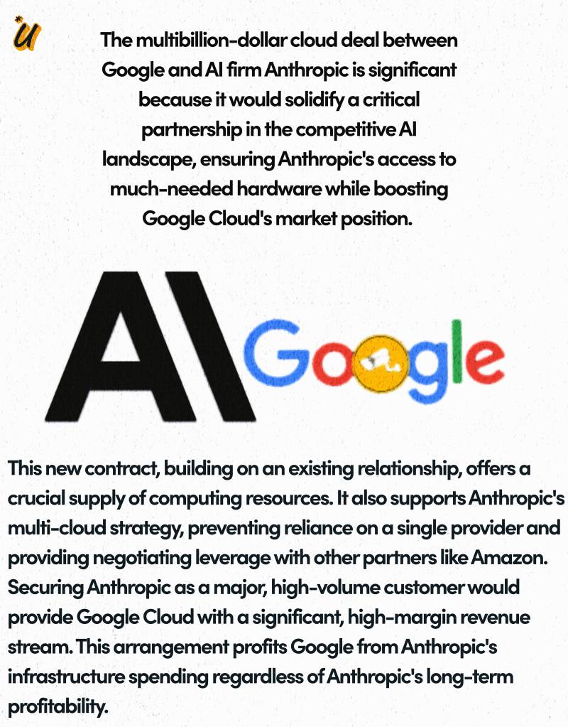 Anthropic x Google Discuss Multibillion-Dollar Cloud Deal