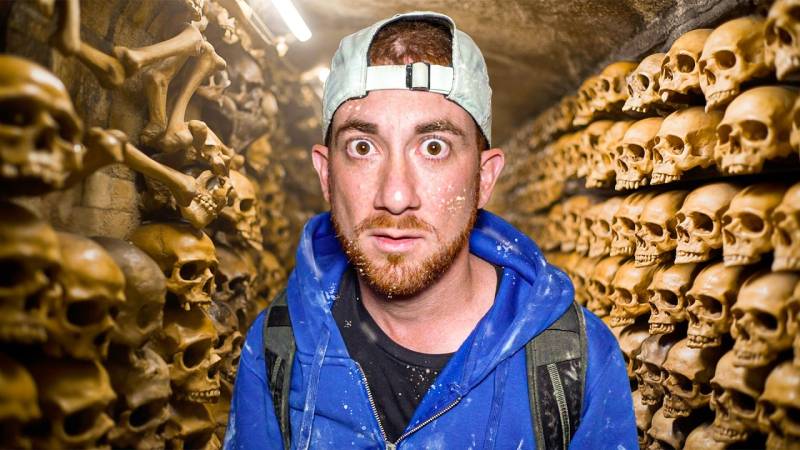 I Illegally Explored The Paris Catacombs (Terrifying)