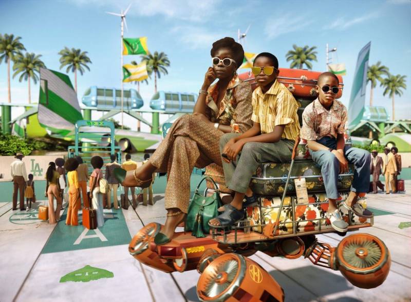 Olalekan Jeyifous - Reimagining cities through a dreamer’s eyes 