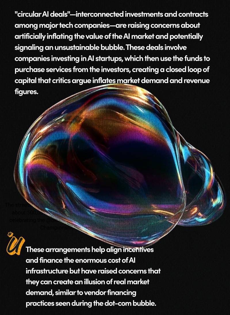 Circular AI Deals Fuel Bubble Debate