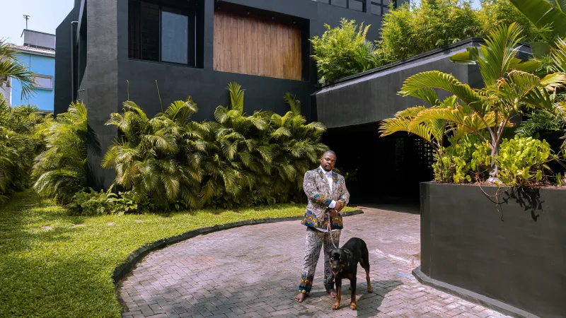 Inside Kehinde Wiley’s Art-Filled Lagos Villa
