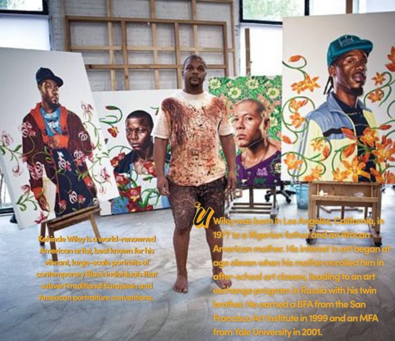 Inside Kehinde Wiley’s Art-Filled Lagos Villa