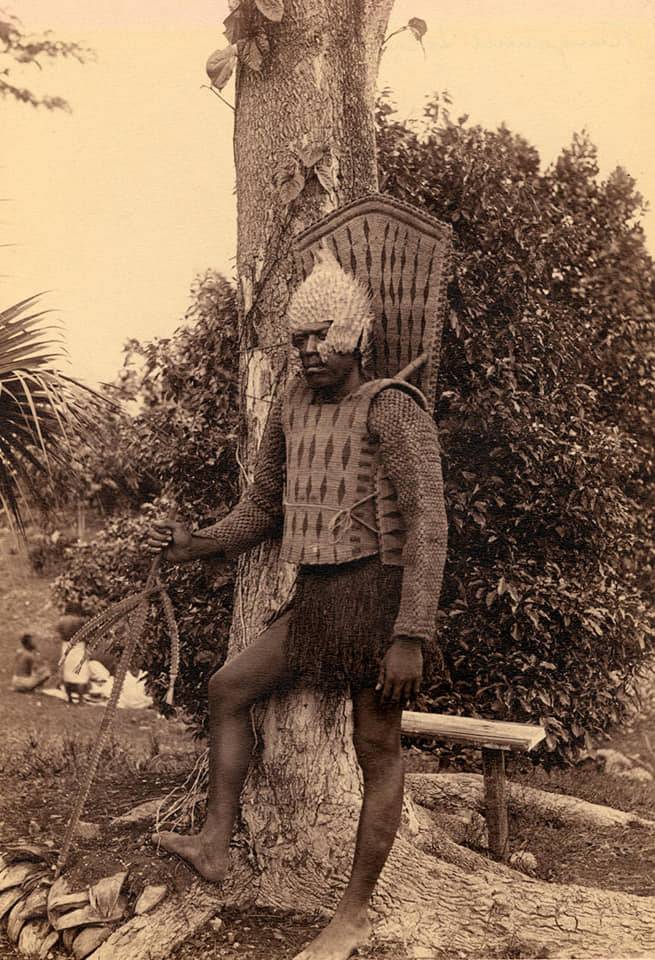 The British Museum - i-kiribati war armor