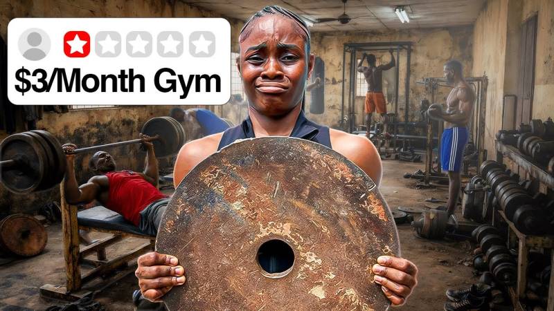 Cheapest gym in Africa that cost 3$/monthly
