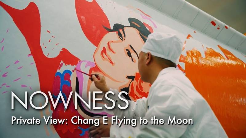 Art is the final frontier. Artist Jacky Tsai turned a real orbital rocket into a masterpiece. Wat