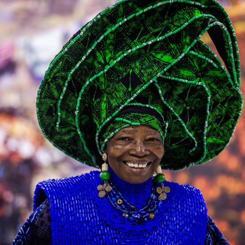 Nike Davies-Okundaye: Meet the artist preserving Nigeria’s textile heritage