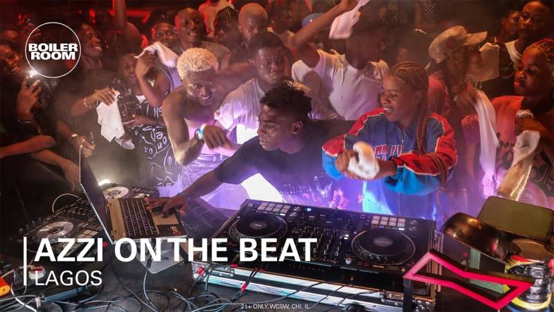 Boiler Room Lagos:  Azzi On The Beat