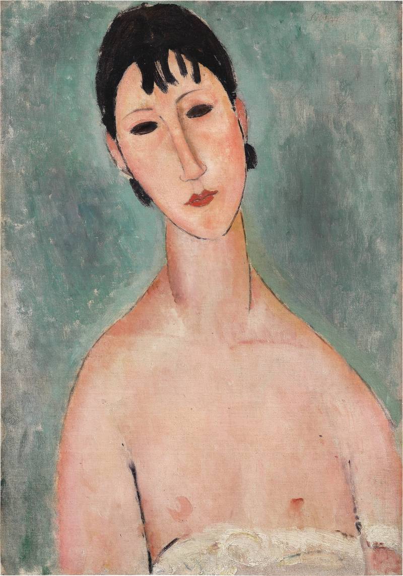 Modigliani WWI Portrait Smashes Estimates, Sells for €10.6 Million