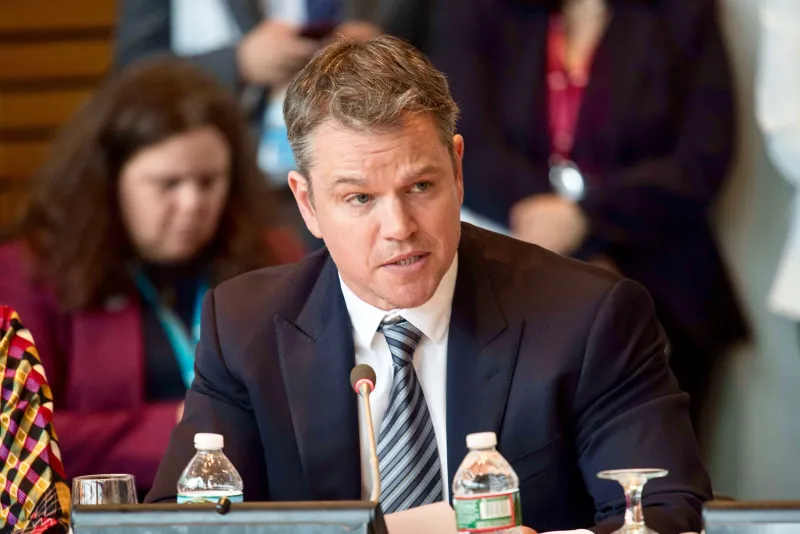 Matt Damon on why the water crisis is actually a banking problem.