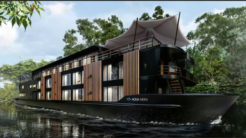 Suite Life on the River. "Deep in the jungle, high in style."