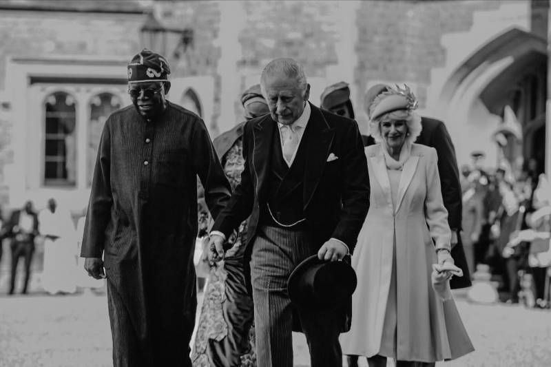 Royals & Reformers. "King Charles III welcomes President Bola Tinubu."