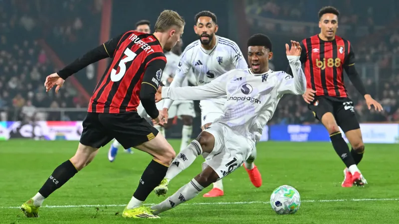 Bournemouth 2-2 Man Utd