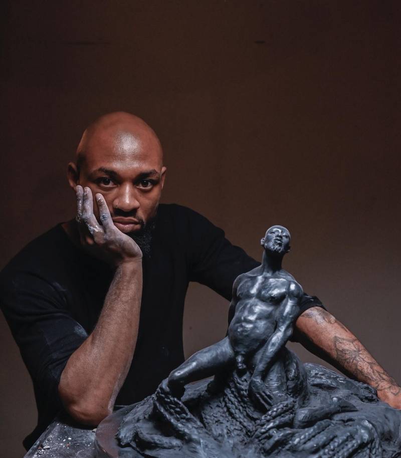 The Fist of Detroit. "Shaped by Austen Brantley."