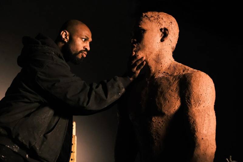 The Fist of Detroit. "Shaped by Austen Brantley."